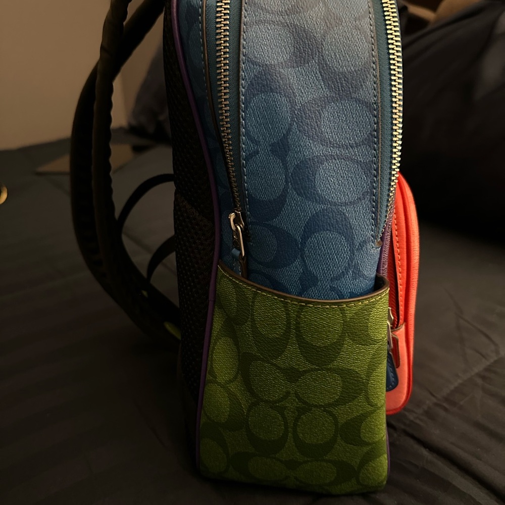 Coach Multicolor Backpack - image 4